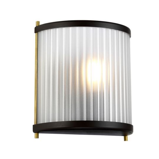 Elstead Lighting Corona 1 Light Wall Light - Museum Bronze
