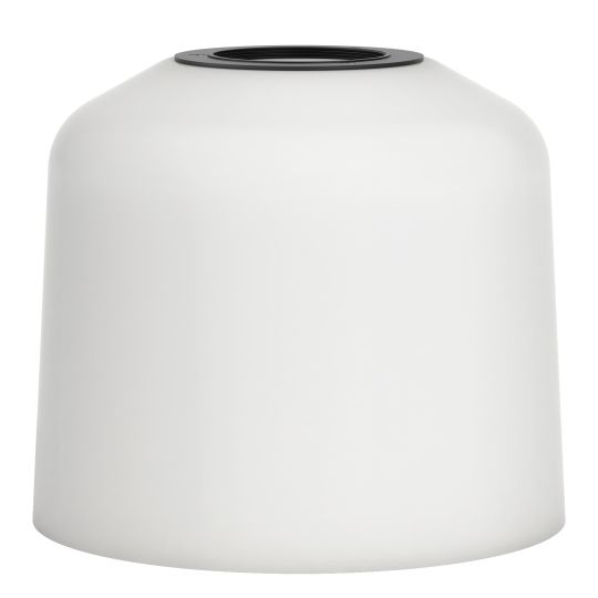 Astro Nara Cone Glass - White (Opal) Shade in White Opal Glass (5039005)