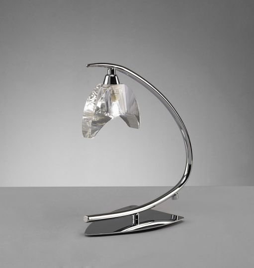 Mantra M1458 Eclipse Table Lamp 1 Light G9 Small Polished Chrome
