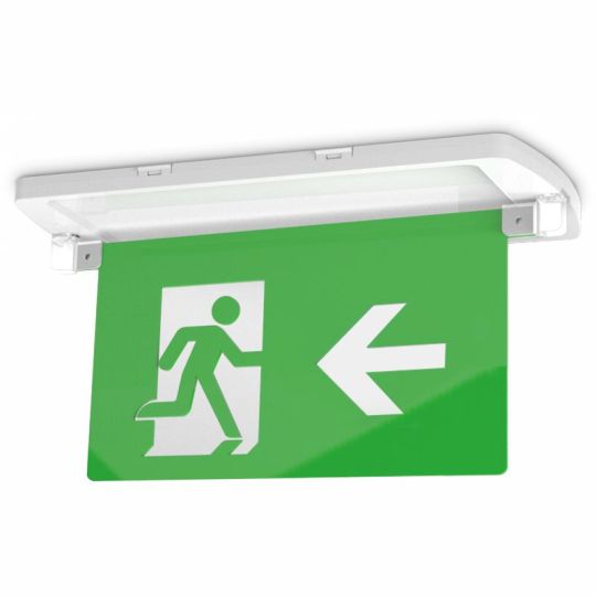 Kosnic Manot Hanging Exit Sign Left & Right (ESGN01-PSLR)