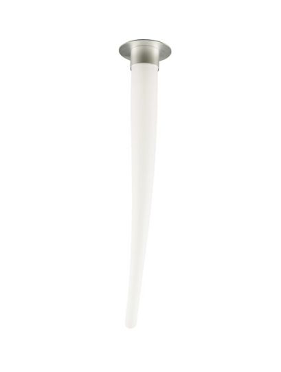 Mantra Estalacta Ceiling Lamp 1 Light GU10 Indoor Silver/Opal White