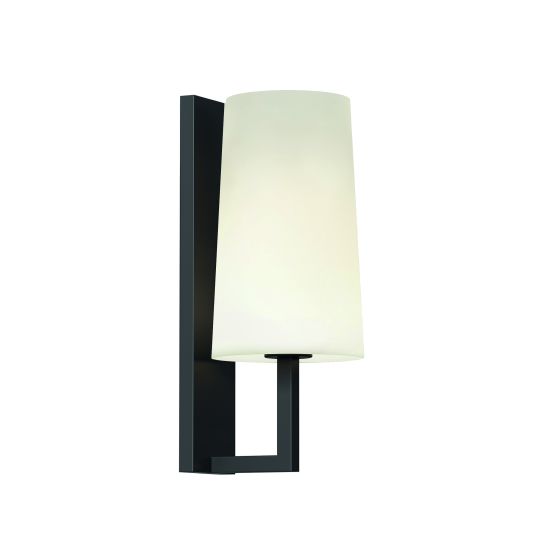 Astro Riva 350 Bathroom Wall Light in Matt Black (1214015)