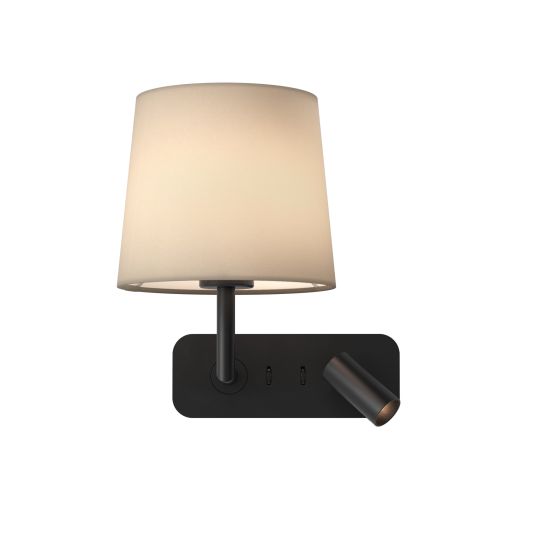 Astro Side by Side Indoor Reading Light in Matt Black (1406002)