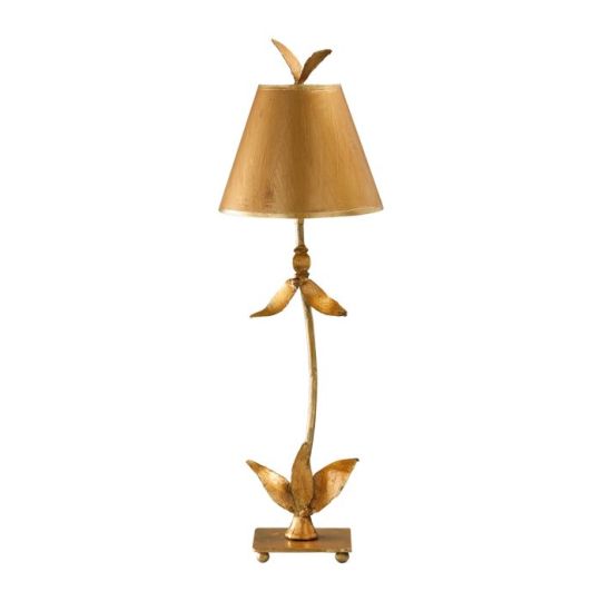 Flambeau Red Bell 1 Light Table Lamp - Gold Leaf FB-REDBELL-TL-GD