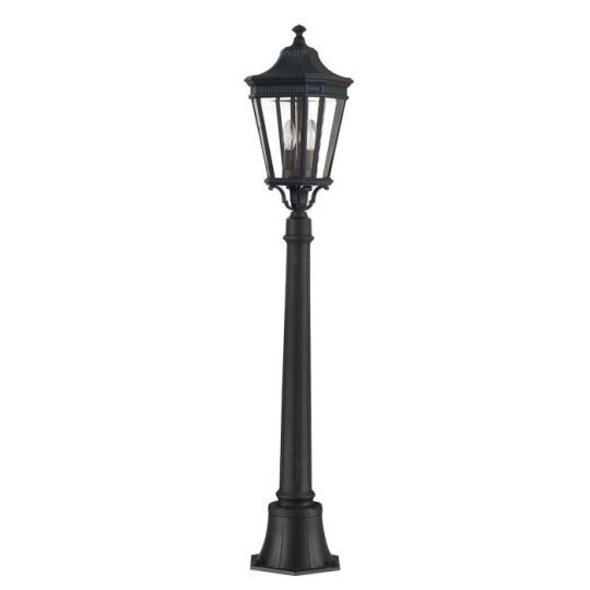 Feiss Cotswold Lane 2 Light Medium Pillar - Black