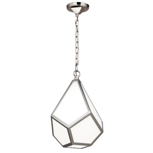 Feiss Diamond 1 Light Small Pendant