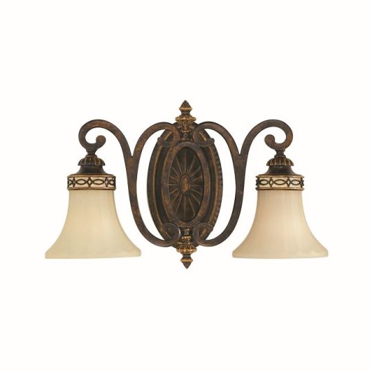 Feiss Drawing Room 2 Light Wall Light