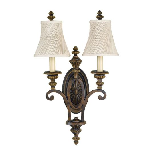 Feiss Drawing Room 2 Light Wall Light