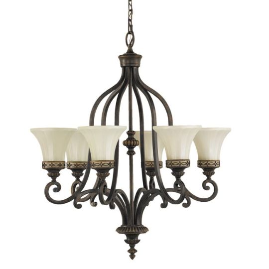 Feiss Drawing Room 6 Light Chandelier