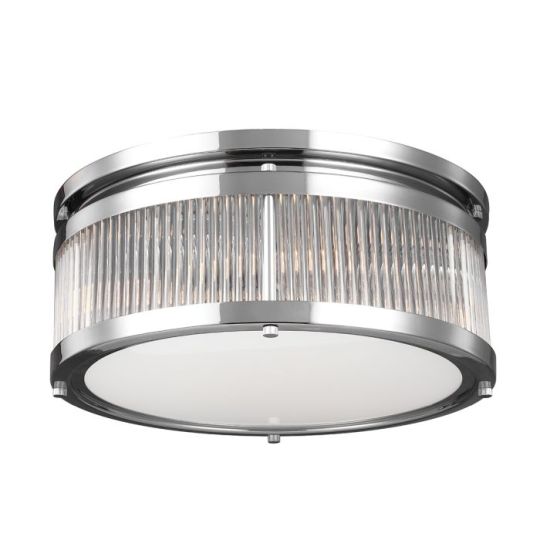 Feiss Paulson 3 Light Flush Mount