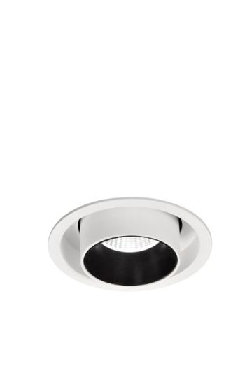 Mantra Garda Retractable Recessed Swivel Spotlight 12W 3000K 1020lm Matt White & Black Cut Out 95mm Driver Included Driver Included 3yrs Warranty