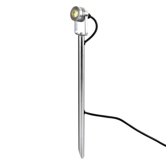 Garden Zone Spennymoor 1 X 12V Spotlight And Pole With 1M Cable