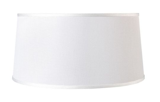 Mantra Habana White Round Shade 410/450mm x 215mm Suitable for Pendant Lights