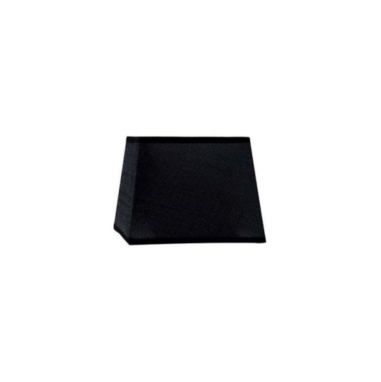 Mantra Habana Bkack Square Shade 355/355x250mm Suitable for Floor Lamps