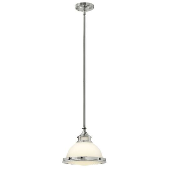 Hinkley Lighting Amelia 1 Light Mini Pendant - Chrome