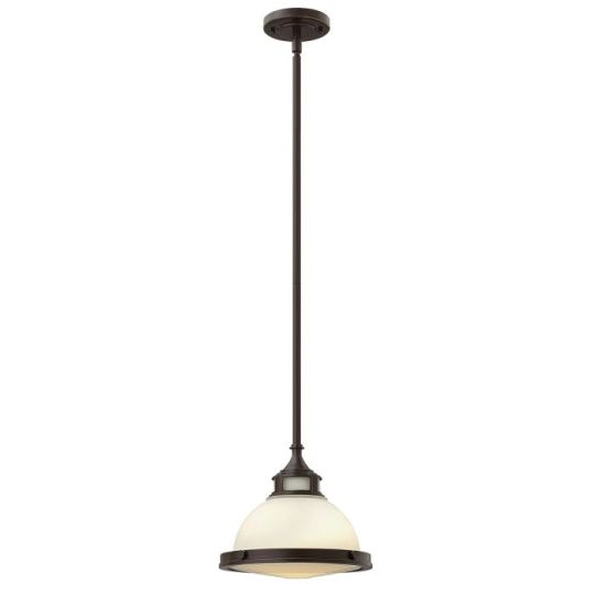 Hinkley Lighting Amelia 1Lt Mini Pendant - Buckeye Bronze