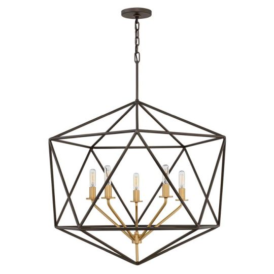 Hinkley Lighting Astrid 5 Light Pendant Chandelier