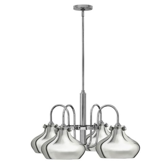 Hinkley Lighting Congress 4 Light Chandelier - Chrome