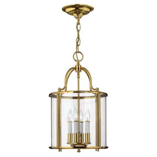 Hinkley Lighting Gentry 4 Light Medium Pendant - Polished Brass