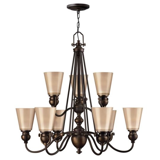 Hinkley Lighting Mayflower 9 Light Chandelier 