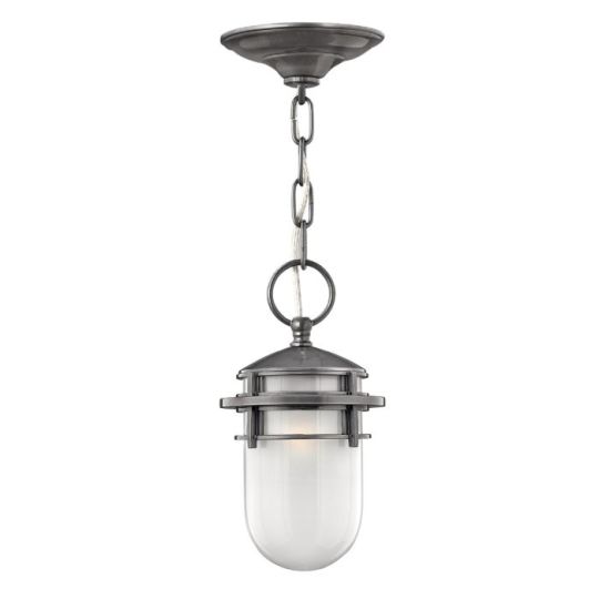 Hinkley Lighting Reef 1 Light Chain Lantern - Hematite