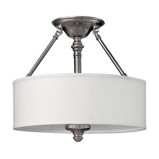 Hinkley Lighting Sussex 3 Light Semi-Flush