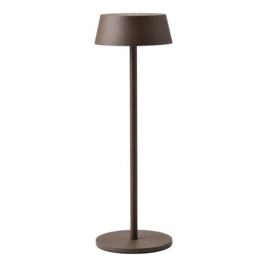 Mantra K4 Portable Lantern 2W LED 3000K 180lm IP54 USB Charging Cable Included Rust Brown 3yrs Warranty