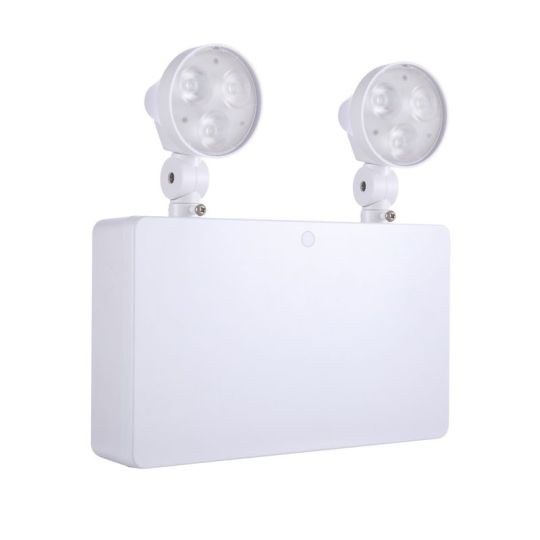 Kosnic Orda Surface Mounted 3W LED IP20 Non-Maintained Twin-Spot Emergency Light (KEML03TS2)