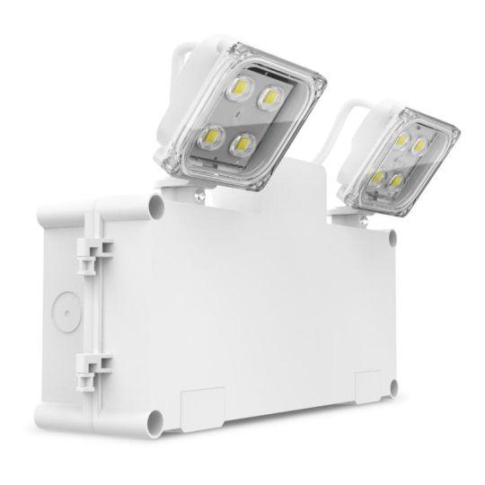 Kosnic Orda Standard High-Efficient Twin Spot LED Emergency Light, White (KEML03TS3-WHT)