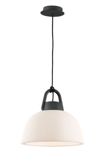 Mantra Kinke Pendant 1 x E27 IP65 Anthracite 2yrs Warranty