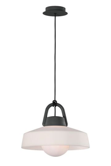 Mantra Kinke Pendant 1 x E27 IP65 Anthracite 2yrs Warranty