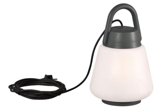 Mantra Kinke Table Lamp1 x E27IP65Anthracite2yrs Warranty