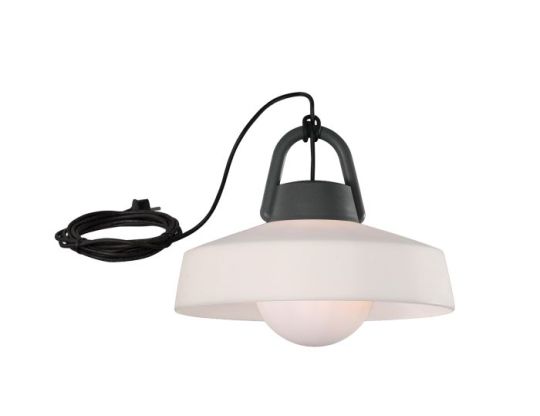 Mantra Kinke Pendant1 x E27IP65 Anthracite2yrs Warranty