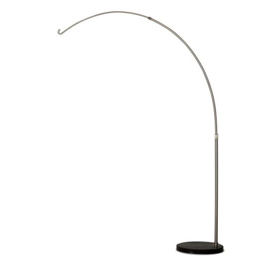 Mantra Kinke Long Reach Floor Stand With Hook Stainless Steel/Black Marble 2.5kg Maximum Load 2yrs Warranty Item Weight: 15kg
