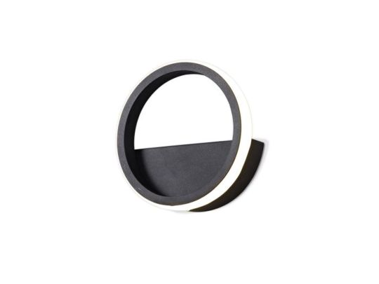 Mantra Kitesurf Wall Lamp 8W LED 3000K 640lm Black 3yrs Warranty