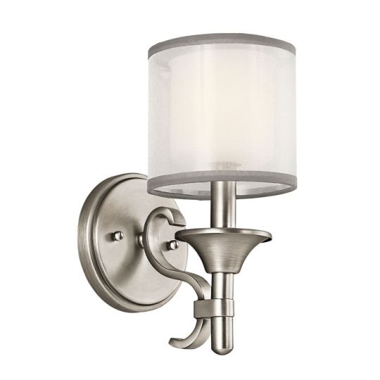 Kichler Lacey 1 Light Wall Light - Antique Pewter