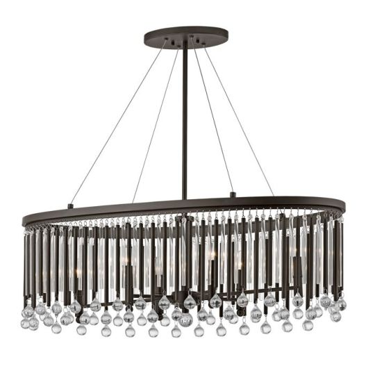 Kichler Piper 6 Light Oval Chandelier/Pendant