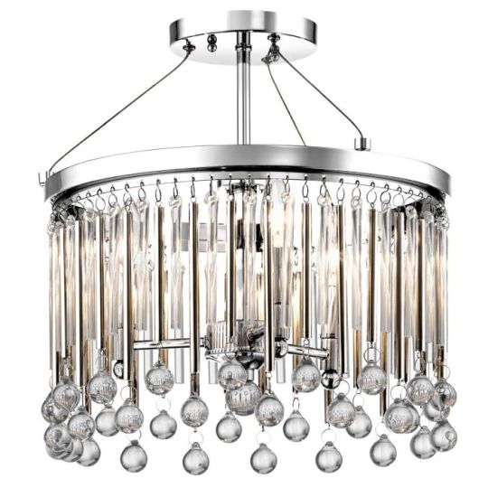 Kichler Piper 3 Light Semi-Flush Mount