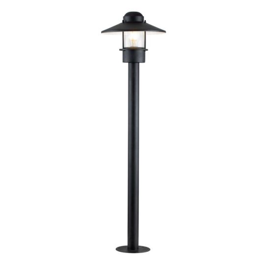 Elstead Lighting Klampenborg 1 Light Bollard - Black