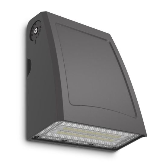 Kosnic Kabru 45W Low Glare Exterior Wall-mount LED Luminaire (KWP45Q265/DS-SCT)