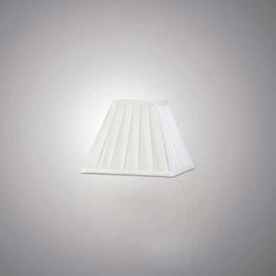 Diyas Lighting - Leela Square Shade White 200mm - ILS20231