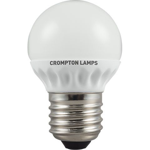 LED 5.5W Opal Golf Ball Bulb - Screw - Warn White