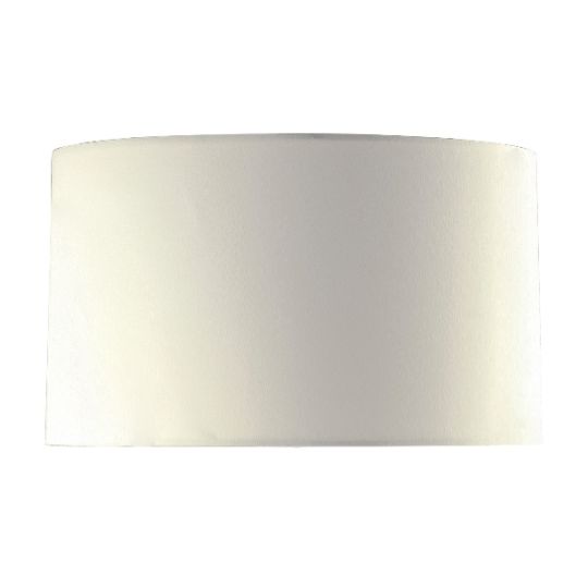 Luis Lighting Collection - Cream 34cm Cylinder Shade - LUI/LS1030