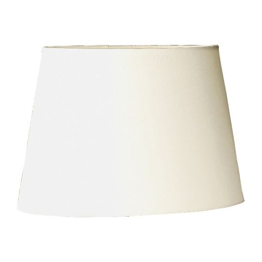 Luis Lighting Collection - Off White 36cm Oval Shade - LUI/LS1086