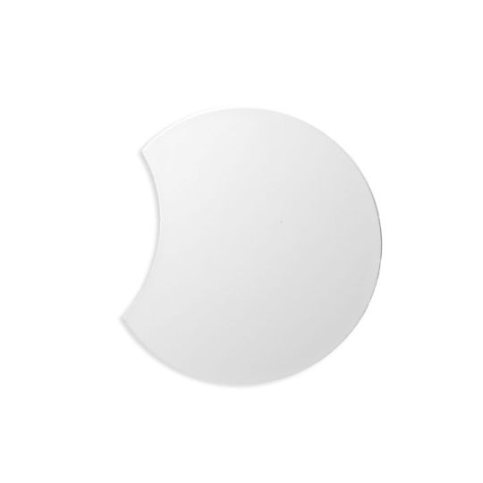 Mantra Petaca Wall Lamp 25cm Round 480lm 8W LED 3000K Matt White/Acrylic 3yrs Warranty