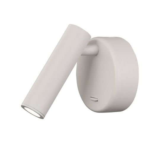 Mantra Prea Wall/Reading Light 3W LED 3000K 210lm Switched White 3yrs Warranty