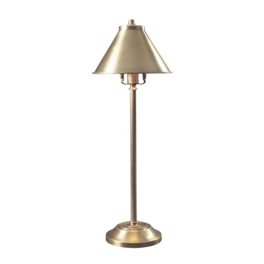 Elstead Lighting Provence 1 Light Stick Lamp - Aged Brass