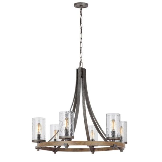 Feiss Angelo 6 Light Chandelier