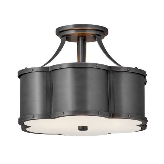 Hinkley Lighting Chance 2 Light Semi-Flush Mount