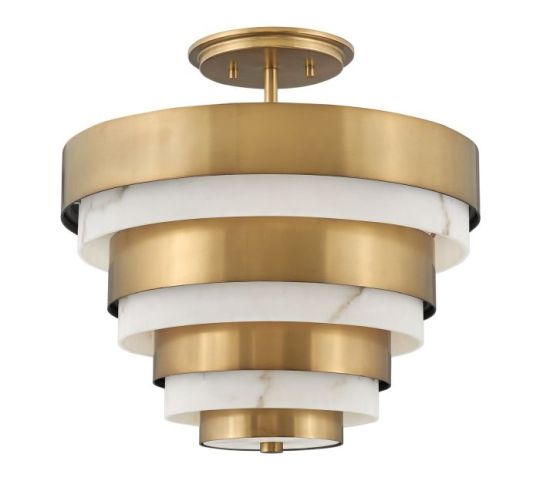 Hinkley Lighting Echelon 3 Light Semi-Flush Mount